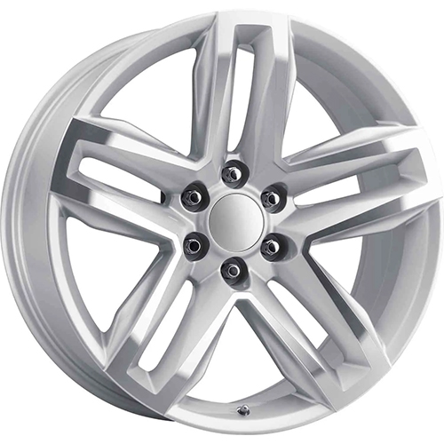 Replica Tech RT-14 Silver W/ Machined Face - Part Number RT14-2090UU15PSM-I Replica Tech RT-14 Silver W/ Machined Face Photo