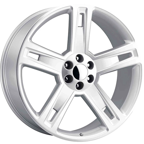 Replica Tech RT-18 Silver W/ Machined Face - Part Number RT18-2610XX24PSM-I Replica Tech RT-18 Silver W/ Machined Face Photo