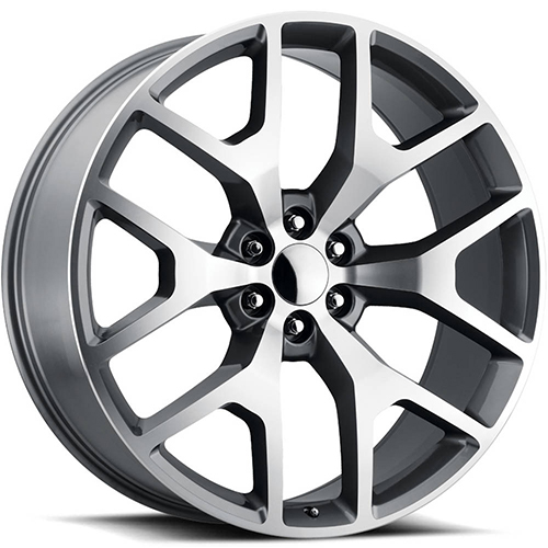 Replica Tech RT-6 Gray W/ Machined Face - Part Number RT6-2610UU30PGM-I Replica Tech RT-6 Gray W/ Machined Face Photo