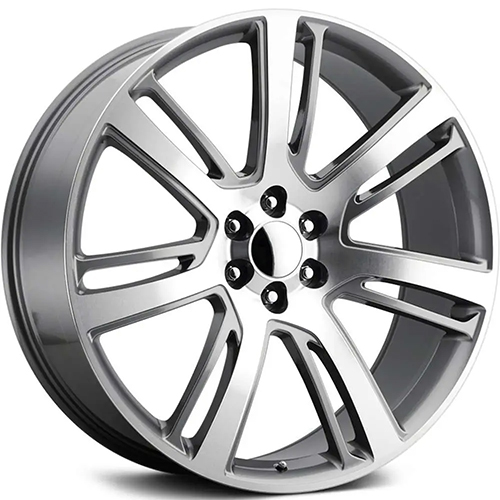 Replica Tech RT-7 Silver W/ Machined Face - Part Number RT7-2610XX30LSM Replica Tech RT-7 Silver W/ Machined Face Photo