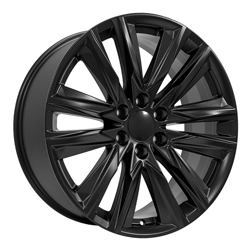 OE Wheels Cadillac Escalade CA91 Satin Black - Part Number CA91-20090-6550-28B1 OE Wheels Cadillac Escalade CA91 Satin Black Photo