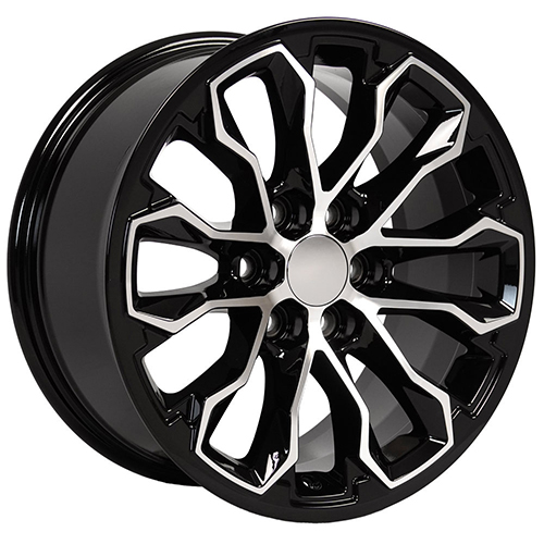 Replica Wheel Chevrolet Colorado ZR2 CV54 Black Machined