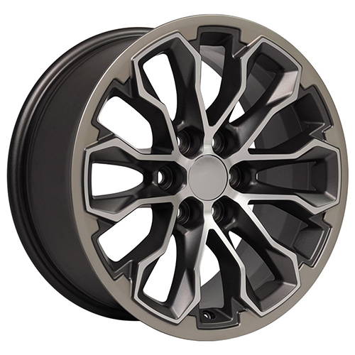 Replica Wheel Chevrolet Colorado ZR2 CV54 Satin Gunmetal W/ Machined Face Photo