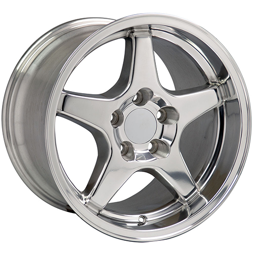 Replica Wheel Chevrolet Corvette ZR1 CV01 Polished