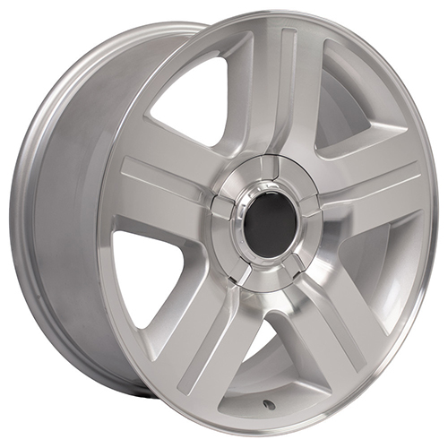 Replica Wheel Chevrolet Silverado CV84 Silver Machined