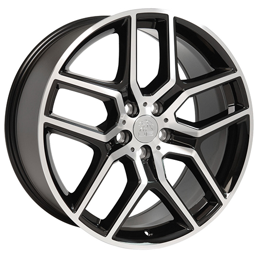 OE Wheels Ford Explorer FR73 Black Machined - Part Number FR73-20090-5450-44MB OE Wheels Ford Explorer FR73 Black Machined Photo