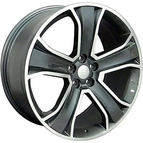 OE Wheels Land Rover Range Rover LR08 Gunmetal Machined - Part Number LR08-20095-5120-53MG OE Wheels Land Rover Range Rover LR08 Gunmetal Machined Photo