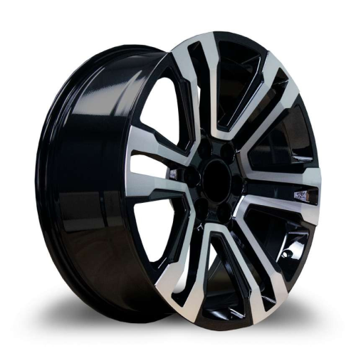 Replica Wheels R668 Gloss Black Machined Photo