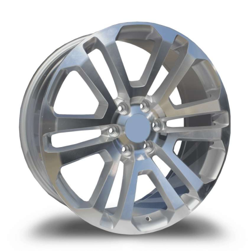 Replica Wheels R6702 Silver Machined Photo