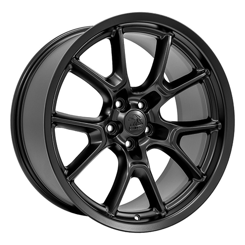 OE Wheels Dodge Challenger DG21 Satin Black - Part Number DG21-22095-5500-29B1 OE Wheels Dodge Challenger DG21 Satin Black Photo
