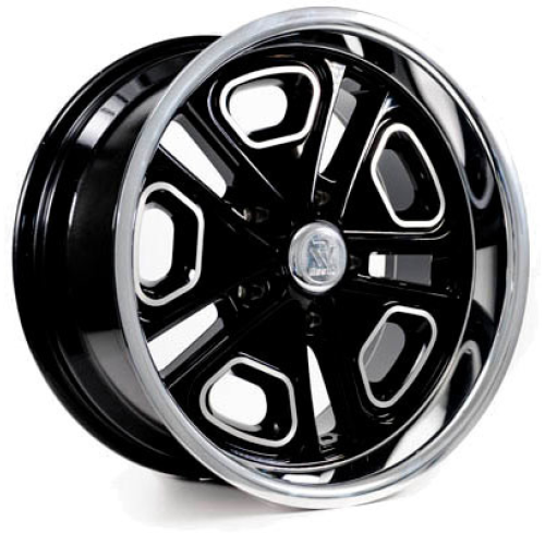Resto R102 Del Ray Gloss Black Milled W/ Diamond Cut Lip
