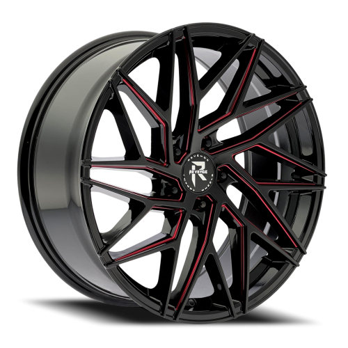Revenge Rl102 Black Milled W/ Red Tint