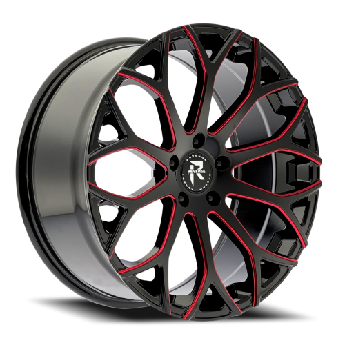 Revenge Rl105 Black Milled w/ Red Tint Photo