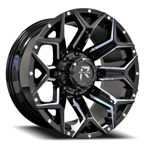 Revenge Rv202 Black Milled