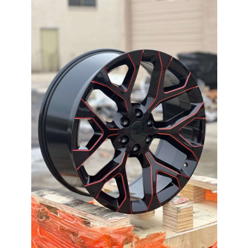 Revenge Sw12 Black Milled w/ Red Tint Photo