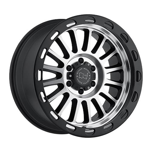 Black Rhino Taupo Matte Black W/ Machined Face - Part Number 1890TAP-28165F22 Black Rhino Taupo Matte Black W/ Machined Face Photo