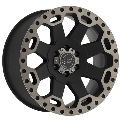 Black Rhino Warlord Matte Black W/ Dark Tint - Part Number 1890WAR-26140M12 Black Rhino Warlord Matte Black W/ Dark Tint Photo