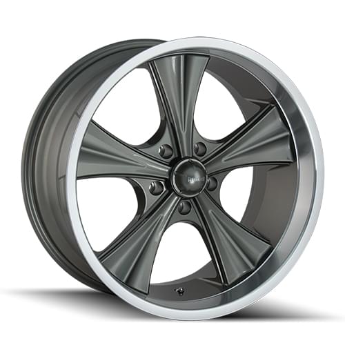 Ridler 651 Gray W/ Machined Lip - Part Number 651-8873G Ridler 651 Gray W/ Machined Lip Photo