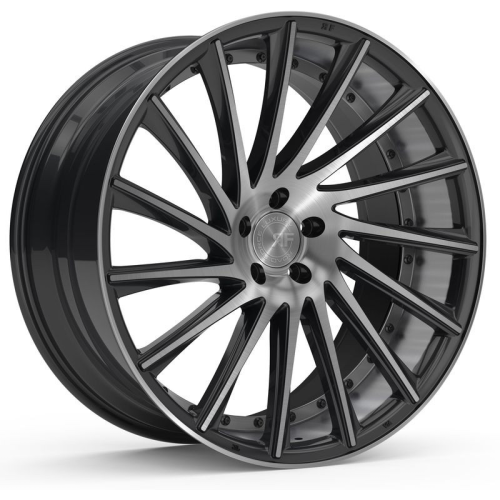 Road Force Rf16 Gunmetal Machined w/ Double Dark Tint