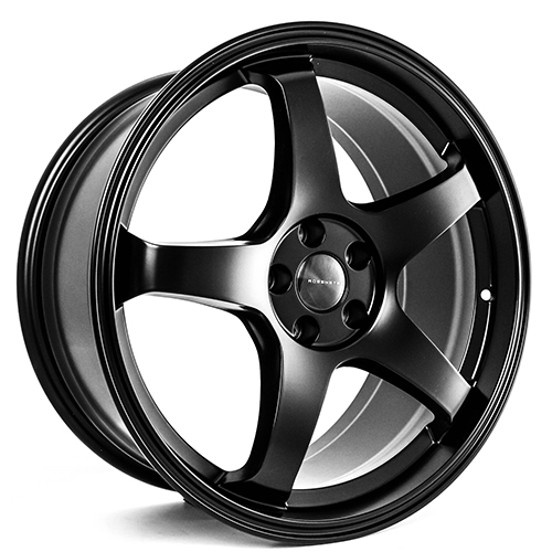 MST Flow Formed CR D2 Matte Black - Part Number D2-89580-38-MBK MST Flow Formed CR D2 Matte Black Photo