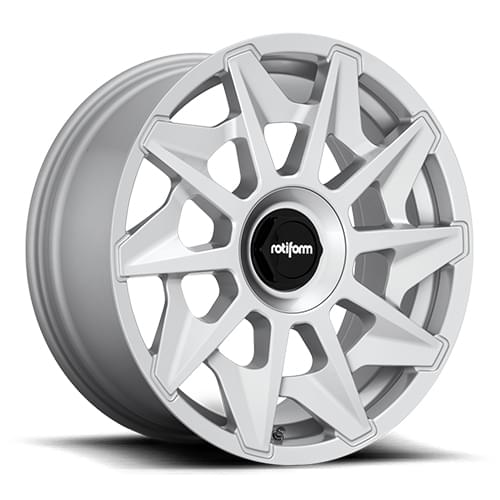 Rotiform CVT R124 Gloss Silver - Part Number R124188543+45 Rotiform CVT R124 Gloss Silver Photo