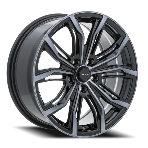 RTX Black Widow Black Machined w/ Grey Tint