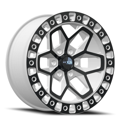 RTX Zion Gloss White With Black Spokes