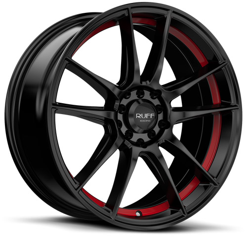 Ruff Racing R364 Satin Black W/ Red Undercut Photo