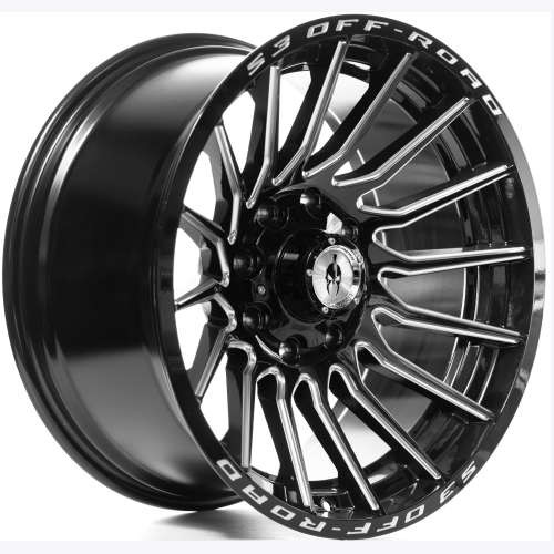 S3 Off-Road 305 Gloss Black Milled
