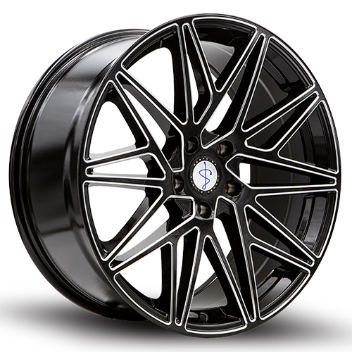 Sapphire Luxury Alloys SX05 Gloss Black Milled Photo