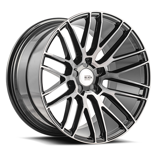 Savini BM13 Gloss Black Double Dark Tint - Part Number BM13-20110000D1557-5x4.75-ET20 Savini BM13 Gloss Black Double Dark Tint Photo