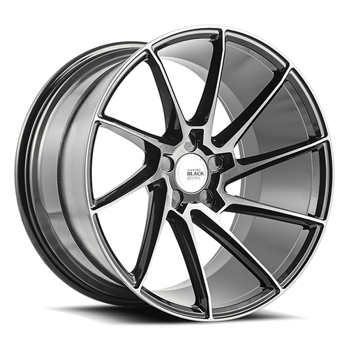 Savini BM15 Gloss Black Double Dark Tint - Part Number BM15-19105000D1557L-5x120-ET30 Savini BM15 Gloss Black Double Dark Tint Photo