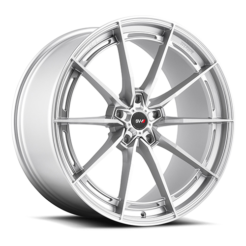 Savini SVF01 Brushed Silver - Part Number SVF01-19090000R1557-5x112-ET50 Savini SVF01 Brushed Silver Photo