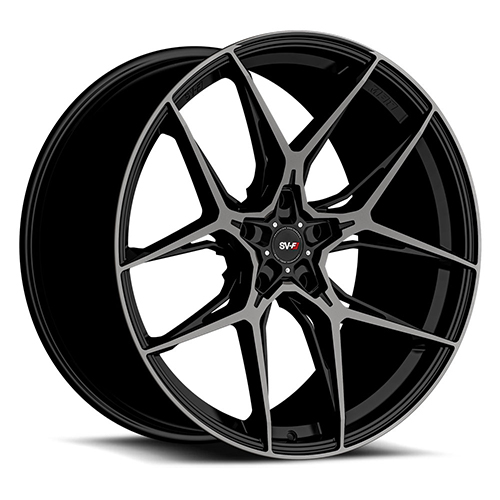Savini SVF05 Gloss Black Double Dark Tint - Part Number SVF05-21120000D3057-5x112-ET64 Savini SVF05 Gloss Black Double Dark Tint Photo