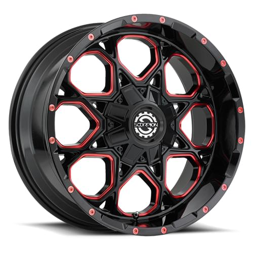 Scorpion SC-10 Red Milled - Part Number SC10-20098165+12RML Scorpion SC-10 Red Milled Photo