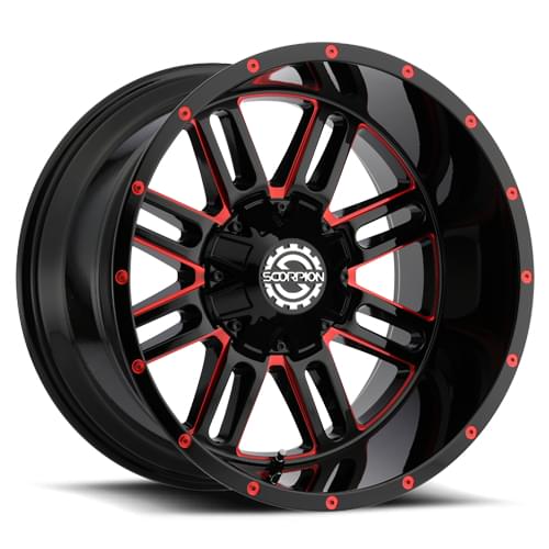 Scorpion SC-18 Red Milled - Part Number SC18-20091261351397+12RML Scorpion SC-18 Red Milled Photo