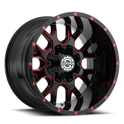 Scorpion SC-19 Red Milled - Part Number SC19-20108165-19RML Scorpion SC-19 Red Milled Photo