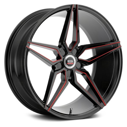 Spec-1 SPM-81 Gloss Black Red Line Photo