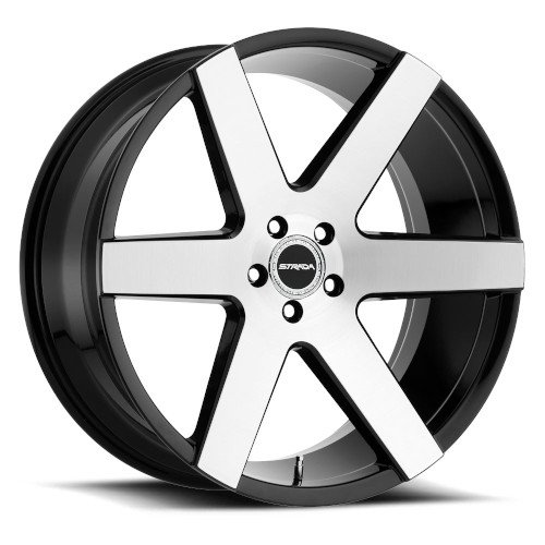 Strada Coda S60 Gloss Black Machined - Part Number S60455028GBM Strada Coda S60 Gloss Black Machined Photo