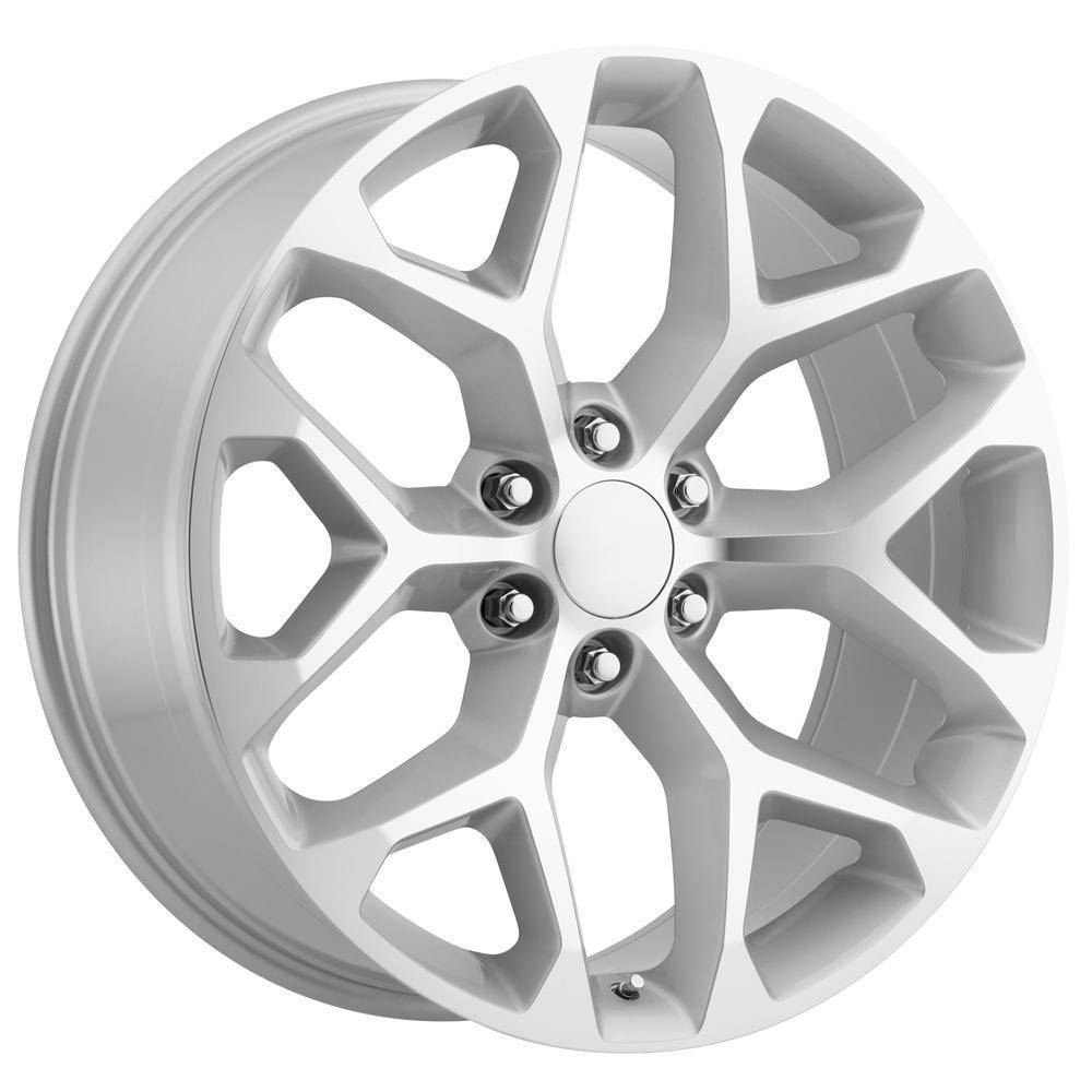 Strada OE Replica Snowflake R176 Silver Machined - Part Number R176-063924SM Strada OE Replica Snowflake R176 Silver Machined Photo