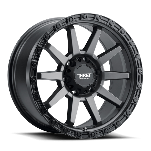 Thret Offroad Freeze 706 Sating Gray w/ Black Lip - Part Number 706NR-2090V0 Thret Offroad Freeze 706 Sating Gray w/ Black Lip Photo