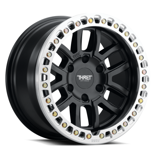 Thret Offroad Maze 602 Matte Black w/ Machined Ring Photo