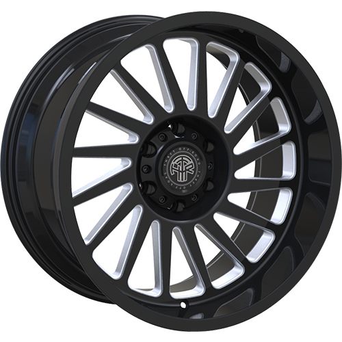 Thret Offroad Omega 902 Gloss Black Milled - Part Number 902AD-2210W-21 Thret Offroad Omega 902 Gloss Black Milled Photo