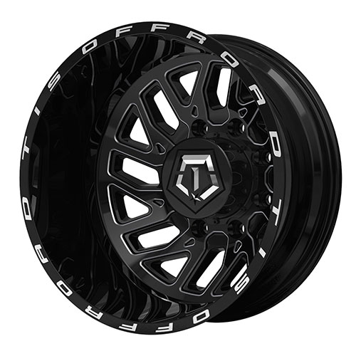 TIS Offroad 544 DUALLY FRONT BLACK MILLED