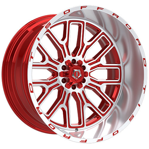 TIS Offroad 560MRL Gloss Red Machined - Part Number 560MRL-2646876 TIS Offroad 560MRL Gloss Red Machined Photo