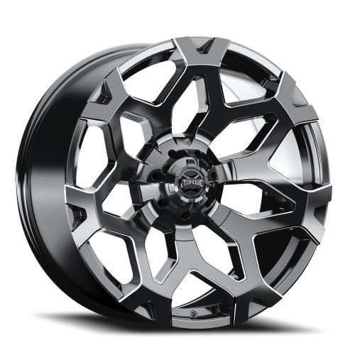Torque Wheels Tw423C Stance Gloss Gunmetal w/ Milled Spoke Photo