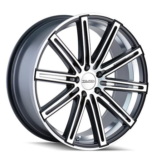 Touren TR40 3240 Matte Black Machined - Part Number 3240-2912M35 Touren TR40 3240 Matte Black Machined Photo