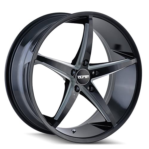 Touren TR70 3270 Gloss Black Milled - Part Number 3270-7764B Touren TR70 3270 Gloss Black Milled Photo