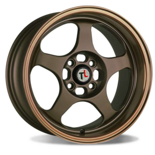 Traklite Wheels Burn Matte Bronze w/ Machined Bronze Lip