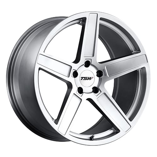 TSW Ascent Matte Silver - Part Number 2085ASC405114S76 TSW Ascent Matte Silver Photo